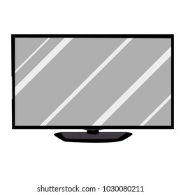 isolated tv, on white background