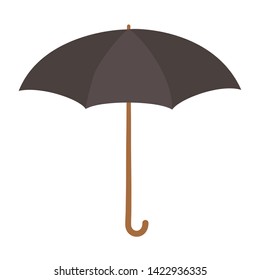 Isolated umbrella design vector