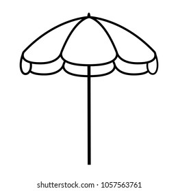 Isolated umbrella icon