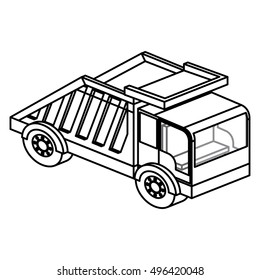 Isolated under construction machinary design