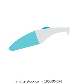Isolated vacuum cleaner home activities icon- Vector