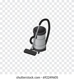 Isolated Vacuum Cleaner Isometric. Vac Vector Element Can Be Used For Vacuum, Cleaner, Vac Design Concept.