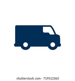 Isolated Van Icon Symbol On Clean Background. Vector Caravan Element In Trendy Style.