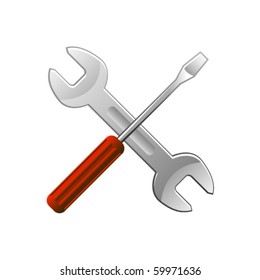 Icono de configuración y cuenta de vectores aislados