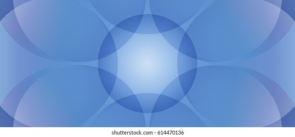 Isolated vector background that consists of gradient circles, forming the pattern. Abstract illustration is well suited for the screen (web, mobile app, video, etc.)