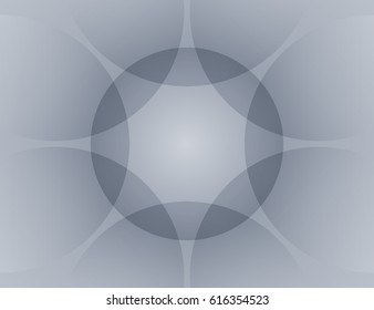 Isolated vector background that consists of gradient circles, forming the pattern. Abstract illustration is well suited for the screen (web, mobile app, video, etc.)