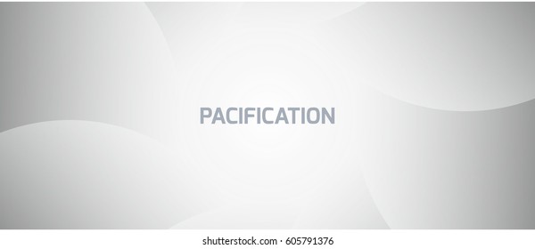 Isolated vector background that symbolizes pacification and consists of gradient circles, forming the pattern. Abstract illustration is well suited for the screen (web, mobile app, video, etc.)