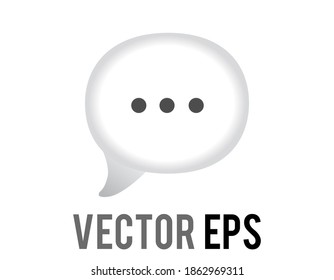 The Isolated Vector Cartoon Style Balloon Icon, Represent Spoken Word In Comic