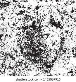 Isolated vector dirty, rough, grunge texture, can be suitable for cute illustration or placed over any logo, photograph or poster. Ideal for your most darkest design fantasies.