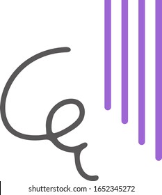 Icono emocional vector aislado que significa sentirse pesimista.