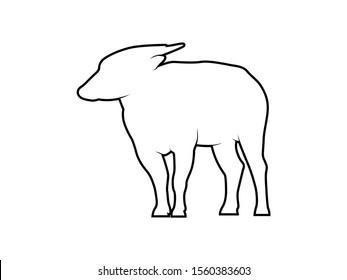 anoa images stock photos vectors shutterstock https www shutterstock com image vector isolated vector endemic animal sulawesi anoa 1560383603