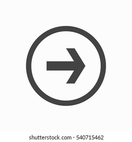Isolated vector hand drawn arrow on a white background