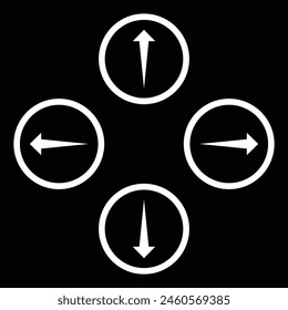 Isolated vector hand drawn arrows set on a white background. eps10.