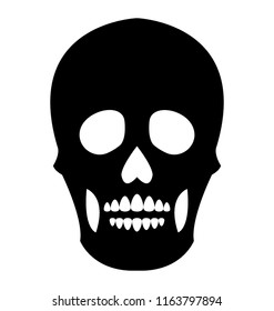 
Isolated vector icon skull

