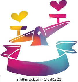 Isolated Vector Illustration Colorful Banner of Weight Balance or Justice. Flat, Icon, Sign, Logo, Symbol, Object, Graphic Design, Background, Element, Illustration for Print.