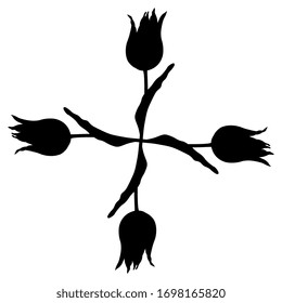 depeche mode violator rose vector clipart