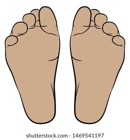 Cartoon Toes Images, Stock Photos & Vectors | Shutterstock