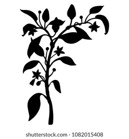 This Image Rush Plant Trunk This Stock Vector (Royalty Free) 1347253691