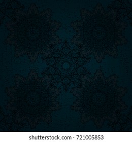 Isolated of vector snowflakes. Fine winter ornament. Snowflakes collection. Vector illustration.