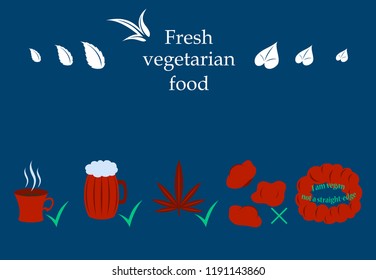 Isolated Vector Style Illustration Logo Set Badge Ingredient Warning Label Icons. Allergens Gluten, Lactose, Soy, Corn, Diary, Milk, Sugar, Trans Fat. Vegetarian and Organic symbols. Food Intolerance
