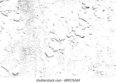 Isolated vector texture, urban distressed overlay backdrop