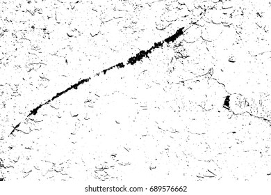 Isolated vector texture, urban distressed overlay backdrop