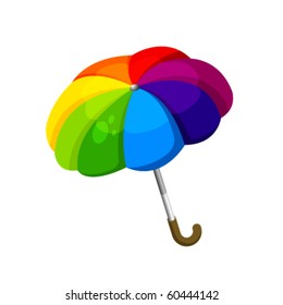 Isolated Vector Umbrella
