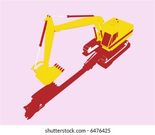 isolated vector utility vehicle