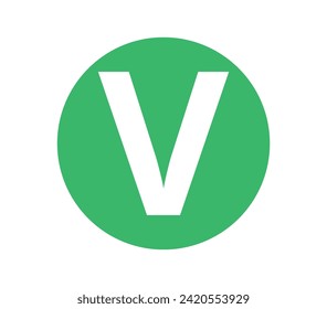 Isolated Vegetarian Diet Product Symbol
