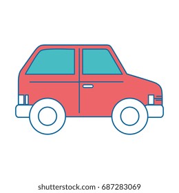 isolated vehicle car