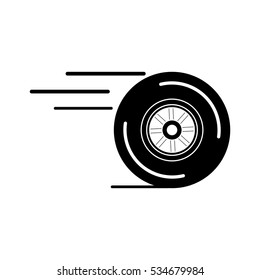 Isolated vehicle wheel design