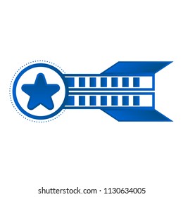 Isolated videogame bar icon