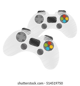 Isolated videogame control design