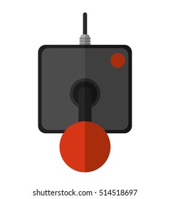 Isolated videogame joystick design