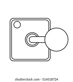 Isolated videogame joystick design