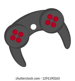 Isolated videogame joystick icon. Vector illustration design