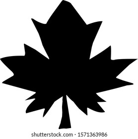 isolated vine leaf icon against a white background