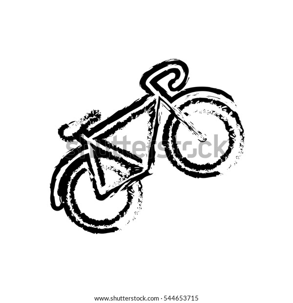 Isolated vintage bike icon vector illustration\
graphic design