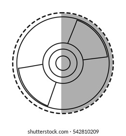Isolated vinyl design
