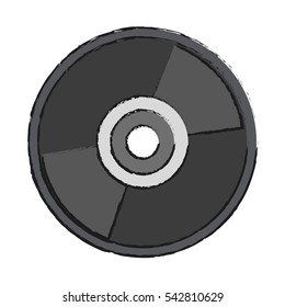 Isolated vinyl design