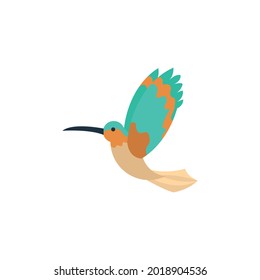 Isolated virgo bird animal character zodiac sign Vector
