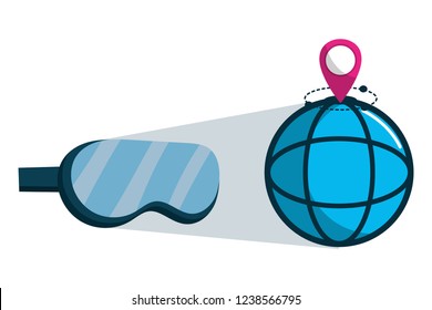 Isolated virtual reality design