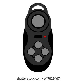 Isolated virtual reality joystick on a white background, Vector illustration
