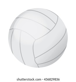 Isolated Volleyball Ball Vector Illustration Stock Vector (Royalty Free ...