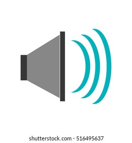 Isolated volume icon design