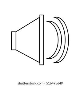 Isolated volume icon design
