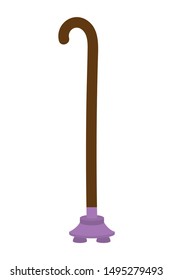 Isolated walking stick design vector illustration