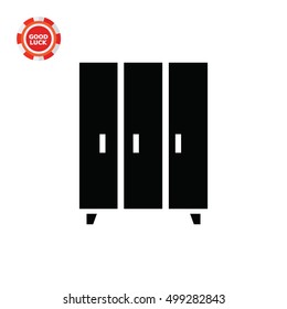 Isolated Wardrobe Icon