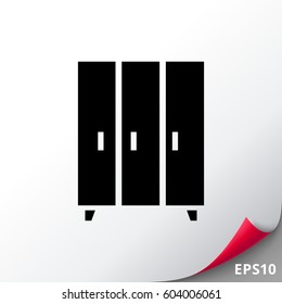 Isolated Wardrobe Icon