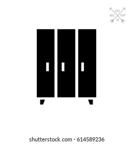 Isolated Wardrobe Icon